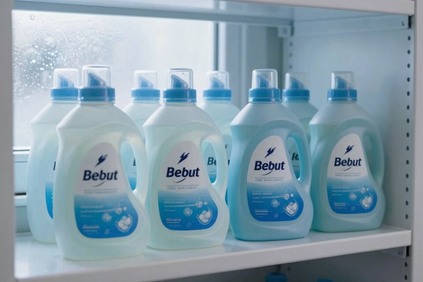 7 Tips for Storing Laundry Detergent Properly 5 cool stable detergent storage avoids leaks