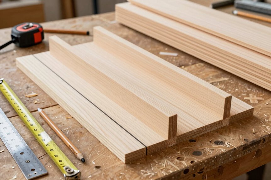 7 Steps to Make a Shoe Rack From Scratch 4 cut boards to precise lengths