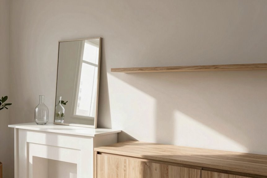 10 Ways to Make a Small Space Feel Bigger 9 daily declutter slim storage rack