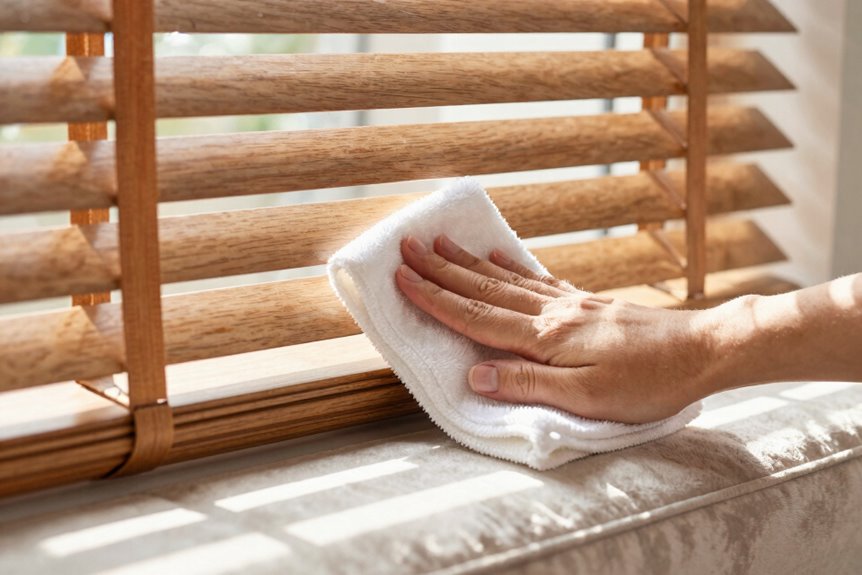 damp downward wipes static free