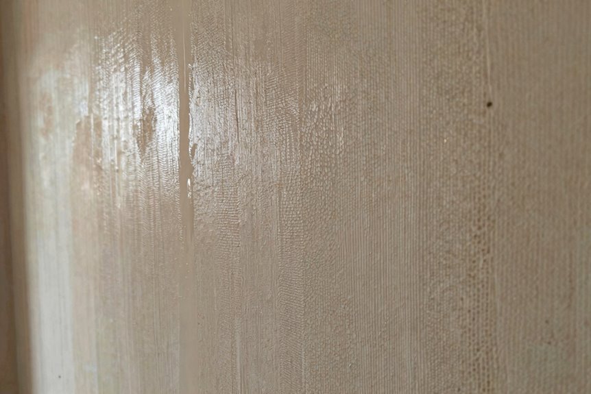 damp sanding primed finish