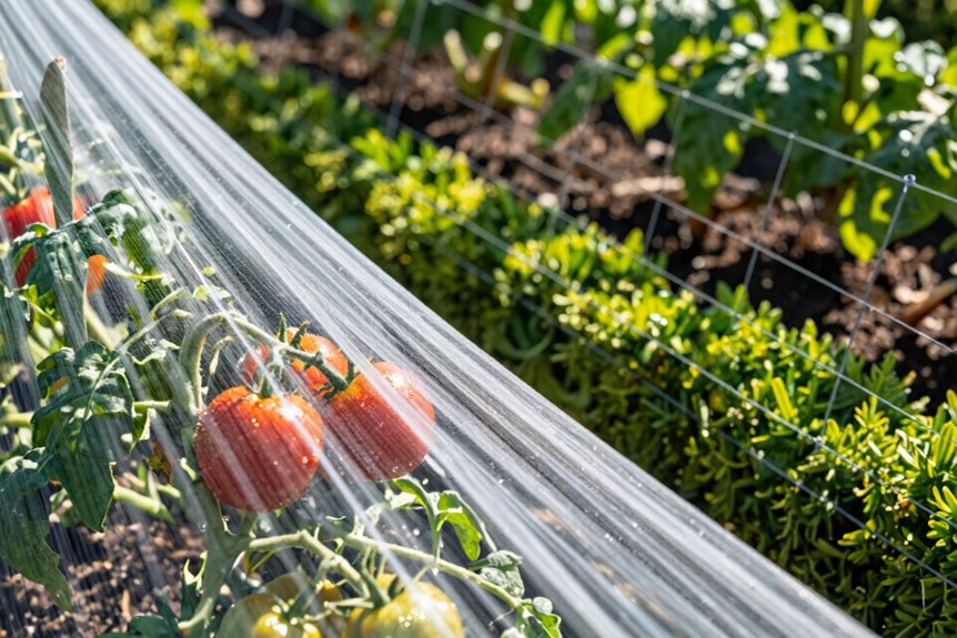 debris netting vs pests options