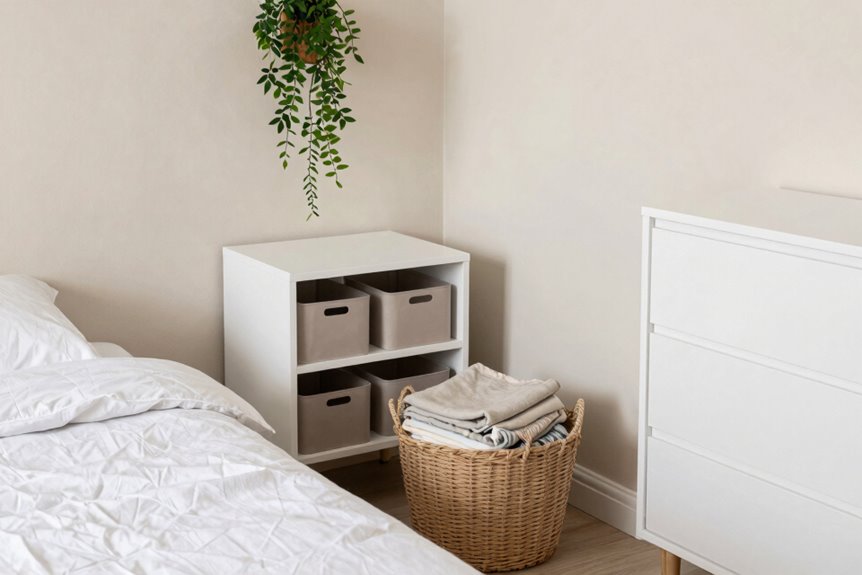 10 Steps to Organize a Small Bedroom That Actually Work 2 declutter decide donate relocate