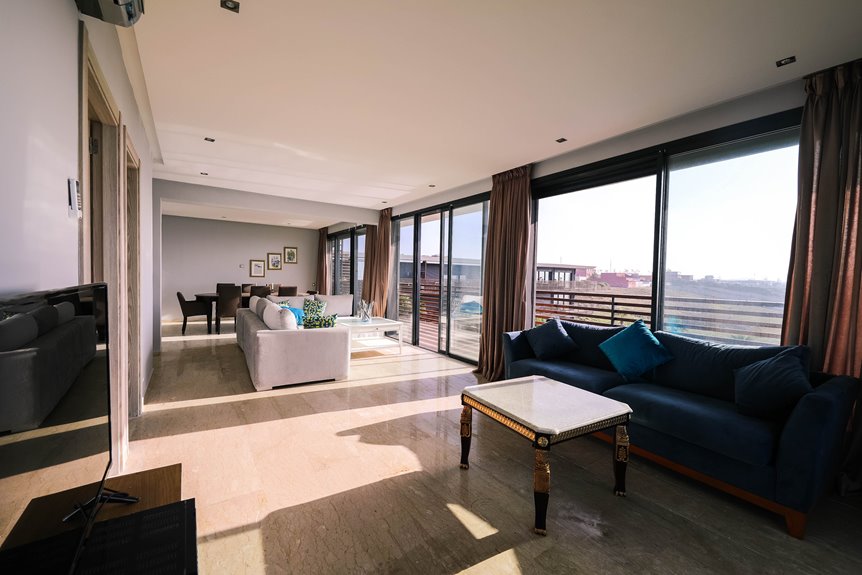 decorate apartment living room tips