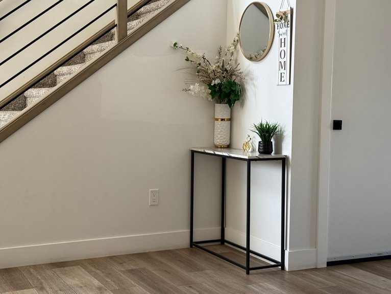 five steps to greet entryway