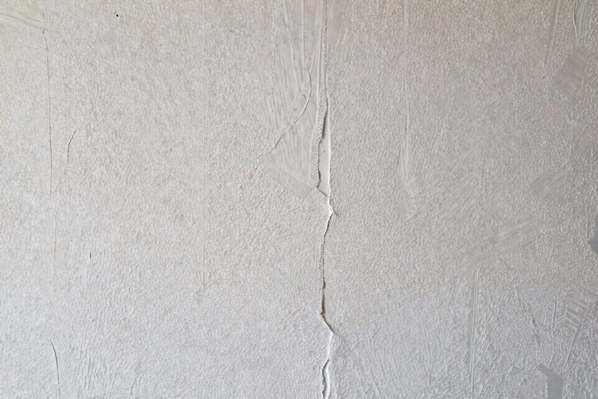 from textured walls to smooth wallpaper