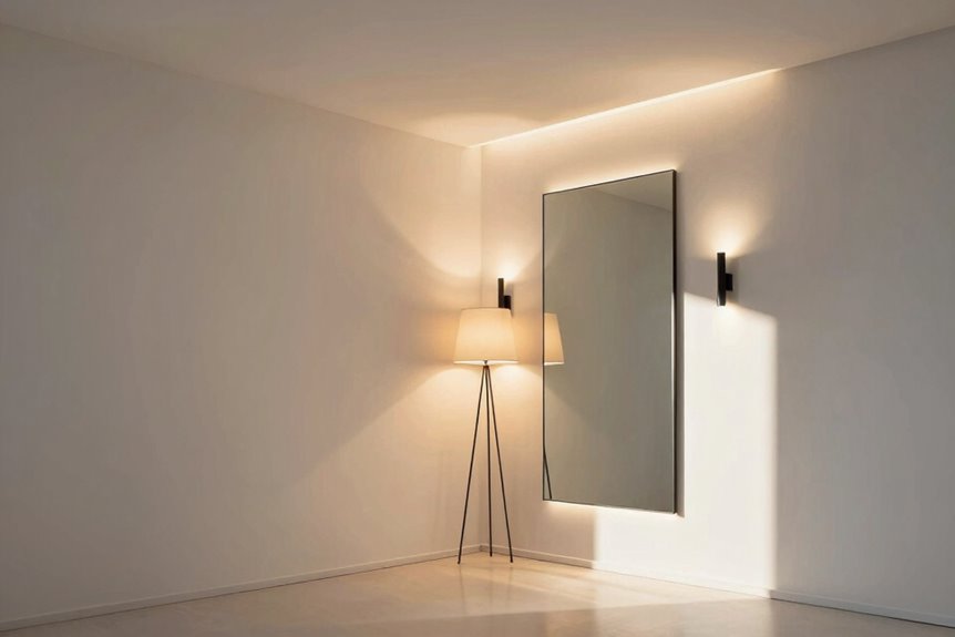 10 Ways to Make a Small Space Feel Bigger 10 layered lights expand small space