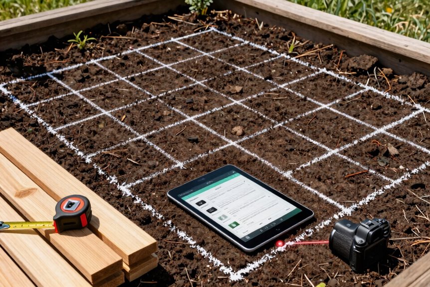10 Best Raised Garden Bed Layout Planner Tools for 2026 9 measure perimeter mark anchors precisely