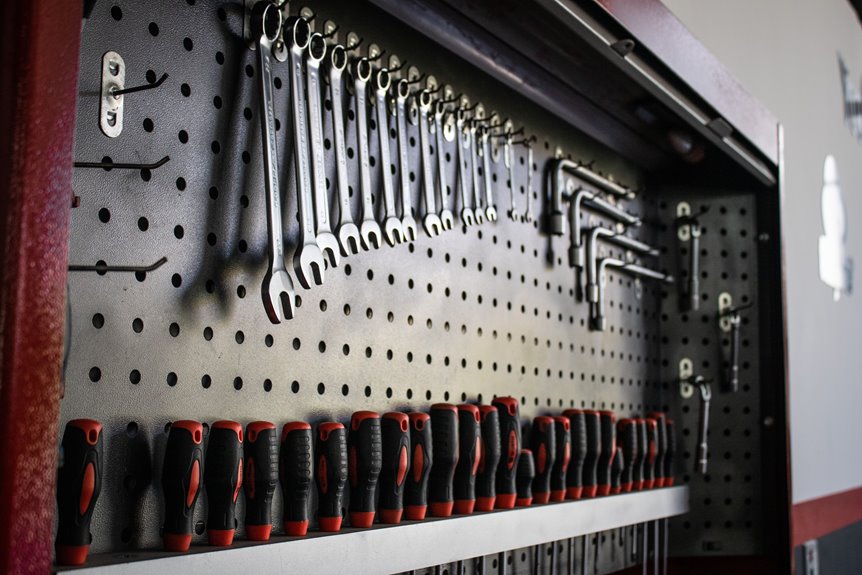 organize tools for fast find