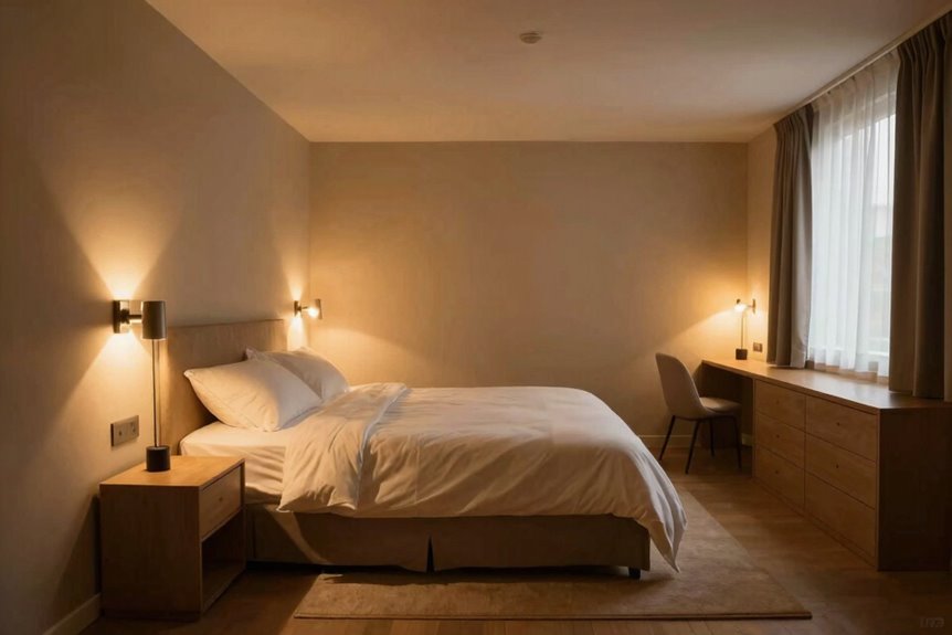 How to Light a Bedroom With No Overhead Lighting—A Complete Guide 5 plug in sconces free up floor space