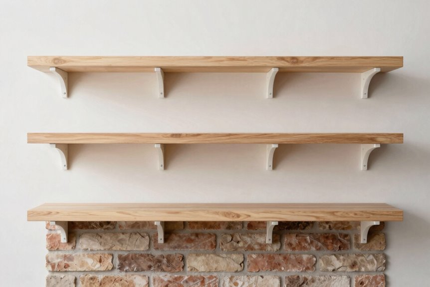 Keep Floating Shelves From Sagging: 7 Proven Methods 6 rigid shims prevent bracket sagging