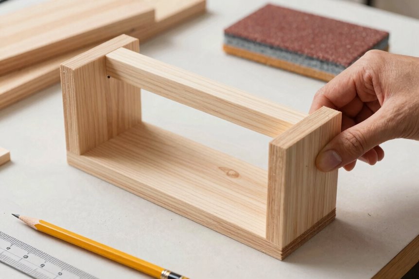 7 Steps to Make a Shoe Rack From Scratch 5 sanded smooth grain aligned finish
