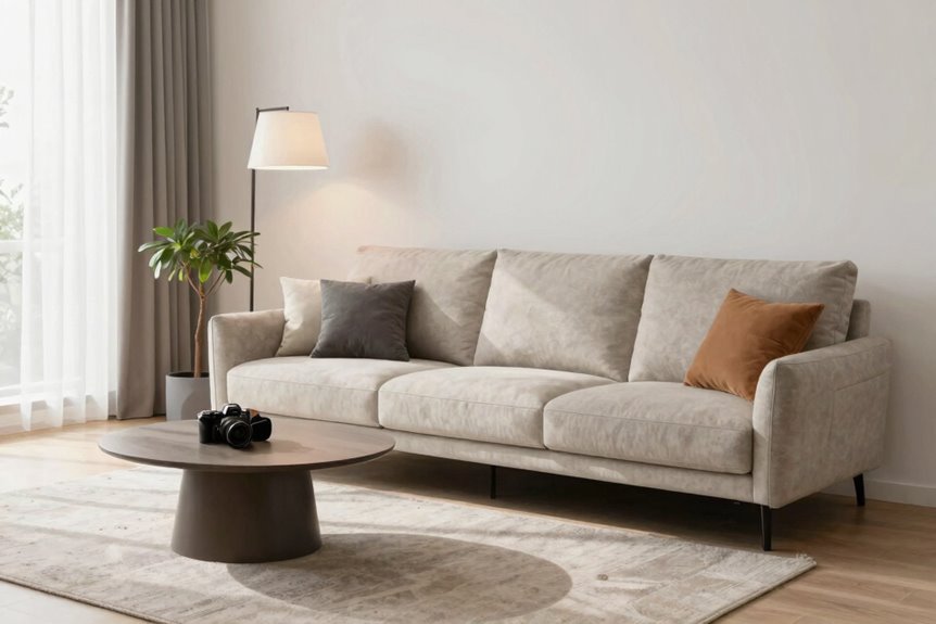 10 Tips to Decorate Your Apartment Living Room 3 scale sofa to room size and flow