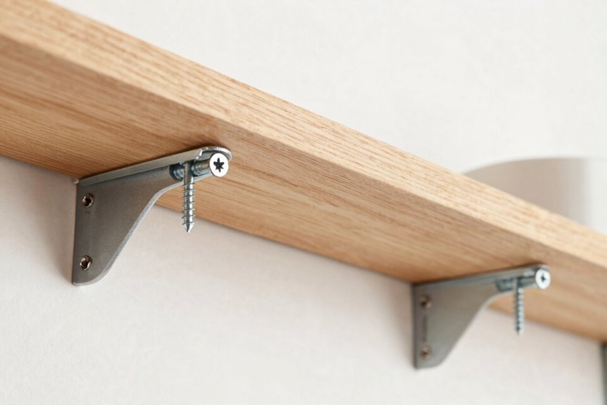Keep Floating Shelves From Sagging: 7 Proven Methods 3 screws into studs for strength