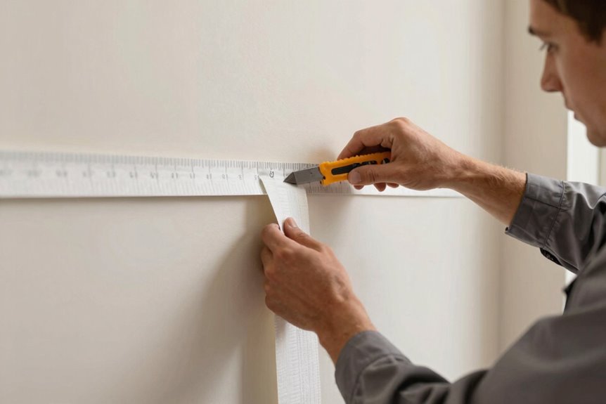 second strip corner precision adhesion