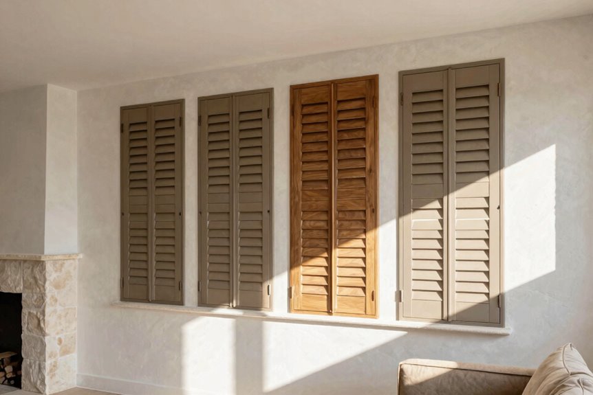 shutters durable precise light control
