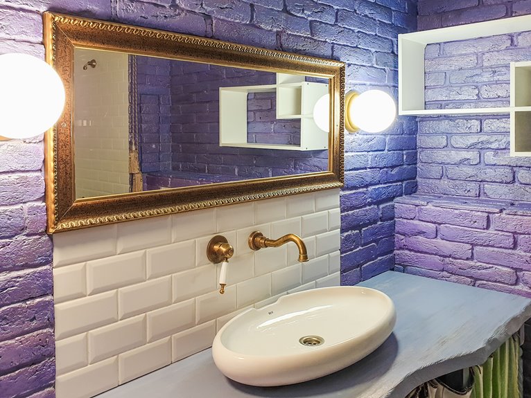 small bathroom wall decor tips