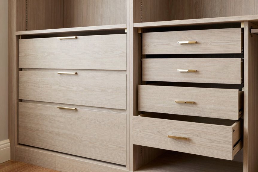 10 Ways Classy Closets Vs California Closets Stack up 9 sturdy hardware solid materials