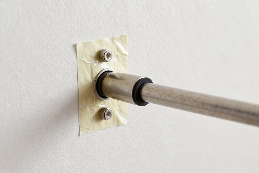 tape over rough joint seams for smoother gliding
