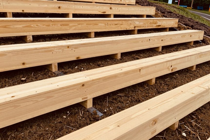 How to Build Raised Garden Beds on a Slope in 10 Steps 4 untreated pine lumber order plan