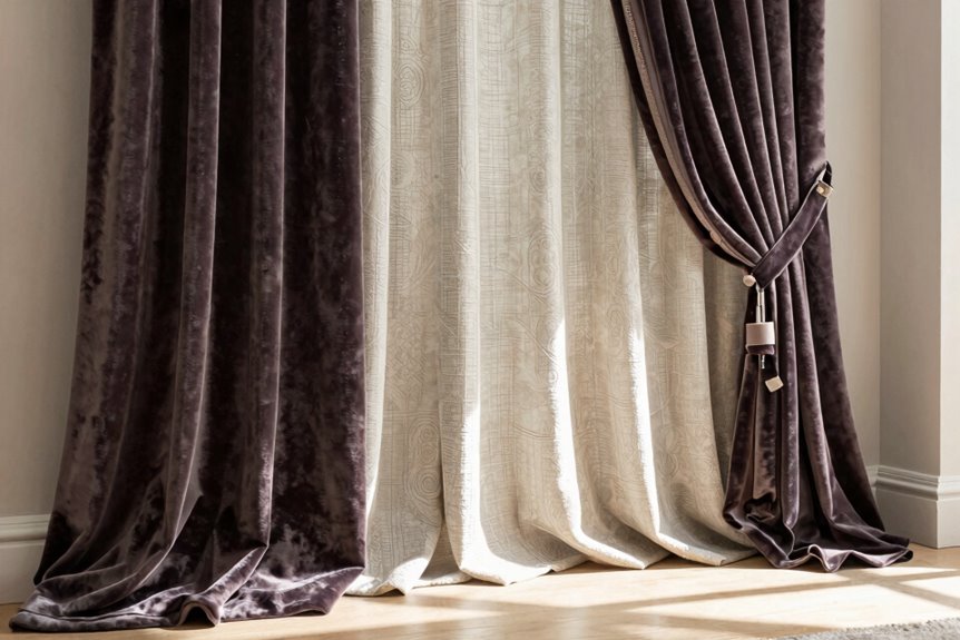 velvet linen jacquard elegance