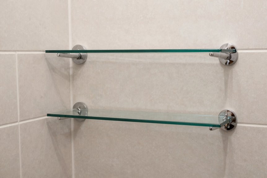 wall mounted fixtures maximize tiny bathrooms