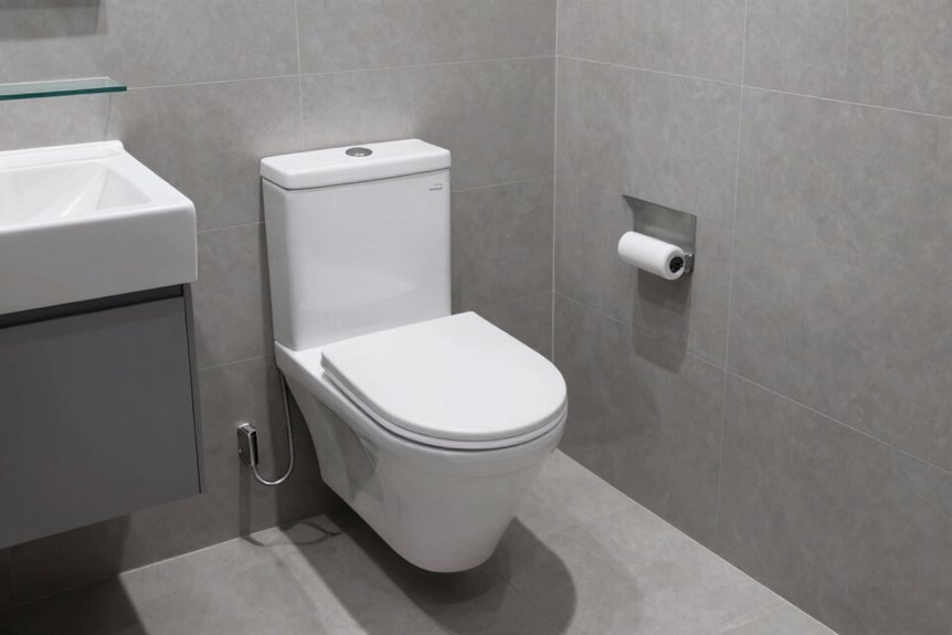 10 Smart Ways to Maximize Bathroom Space 10 wall mounted toilet frees floor space