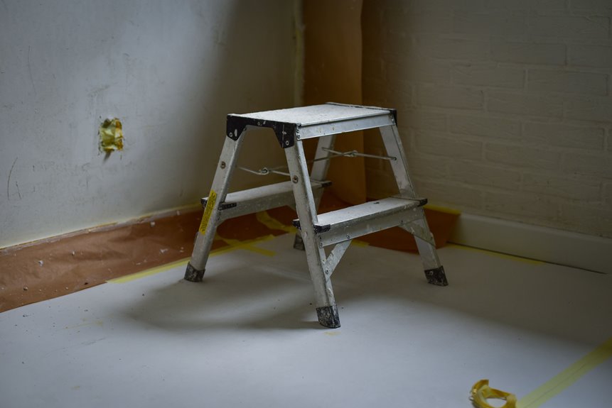 wallpapering a corner in five steps