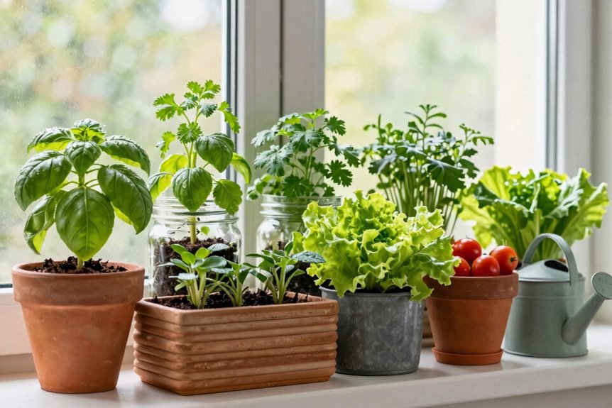 How to Start a Small Garden in an Apartment - A Complete Guide 7 weekly herb and vegetable harvests sustain production