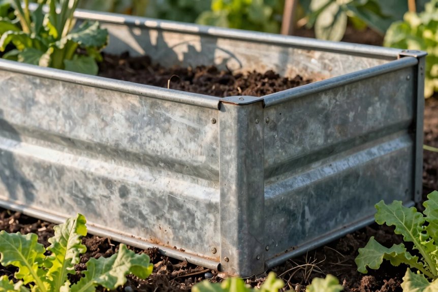 Are Metal Raised Beds Safe? 5 zinc helps not harms crops